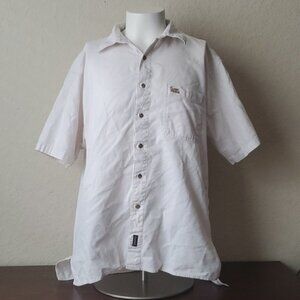 VTG 100% Cotton Duxbak Camp Shirt Size Large